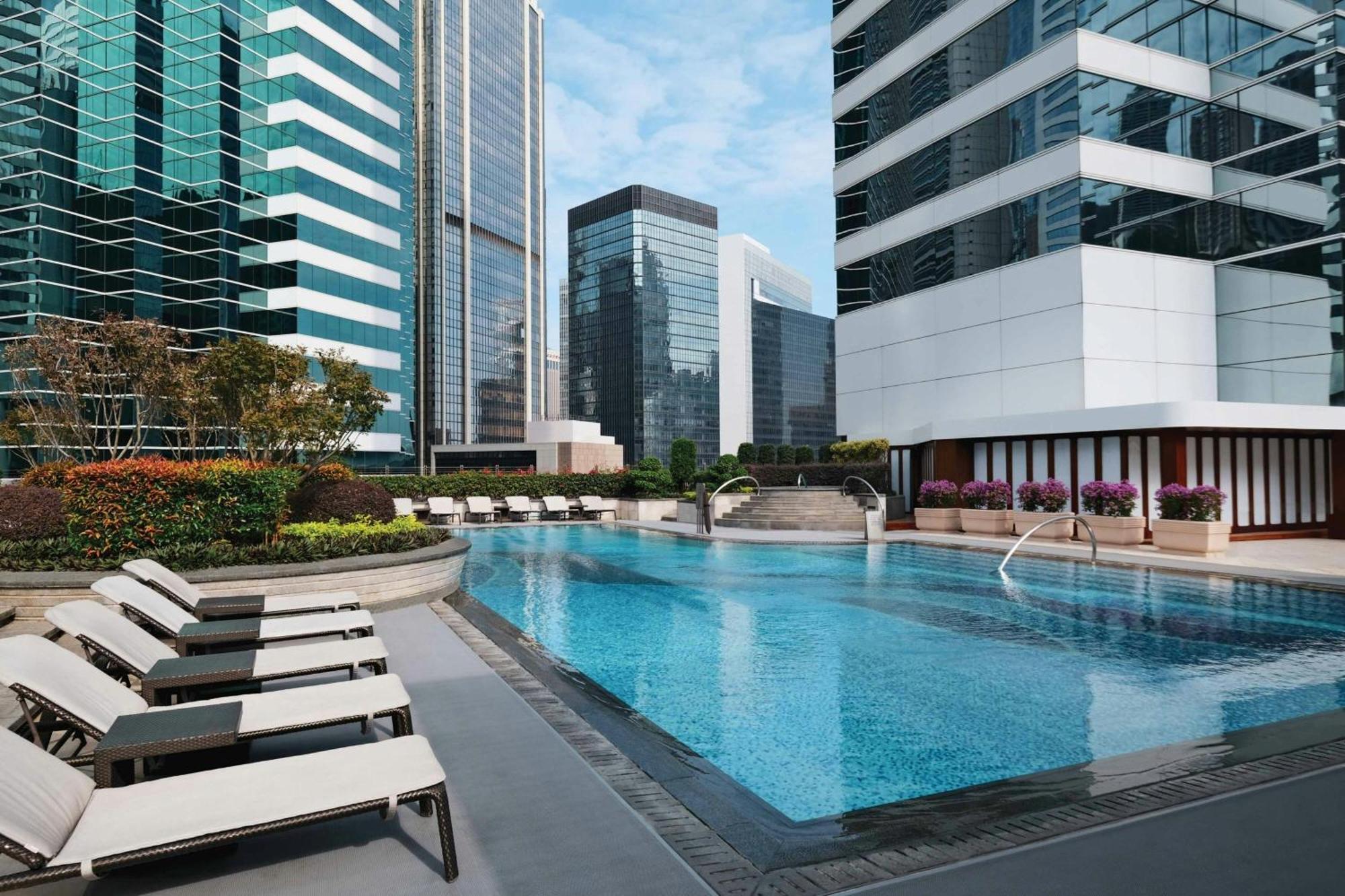 Jw Marriott Hotel Hong Kong Exterior foto